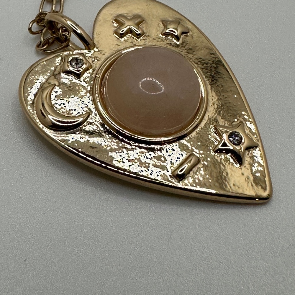Rose Gold Heart Pendant Necklace